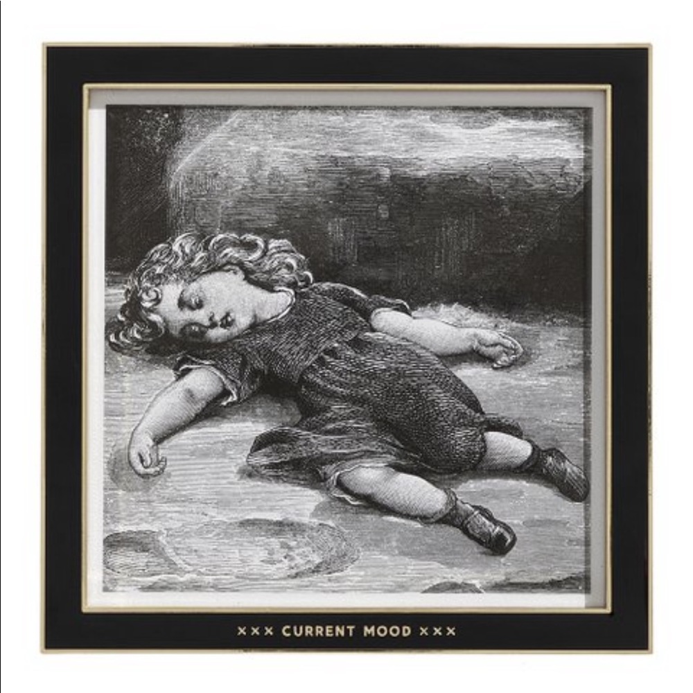 Easy, Tiger “Current Mood” Black Frame